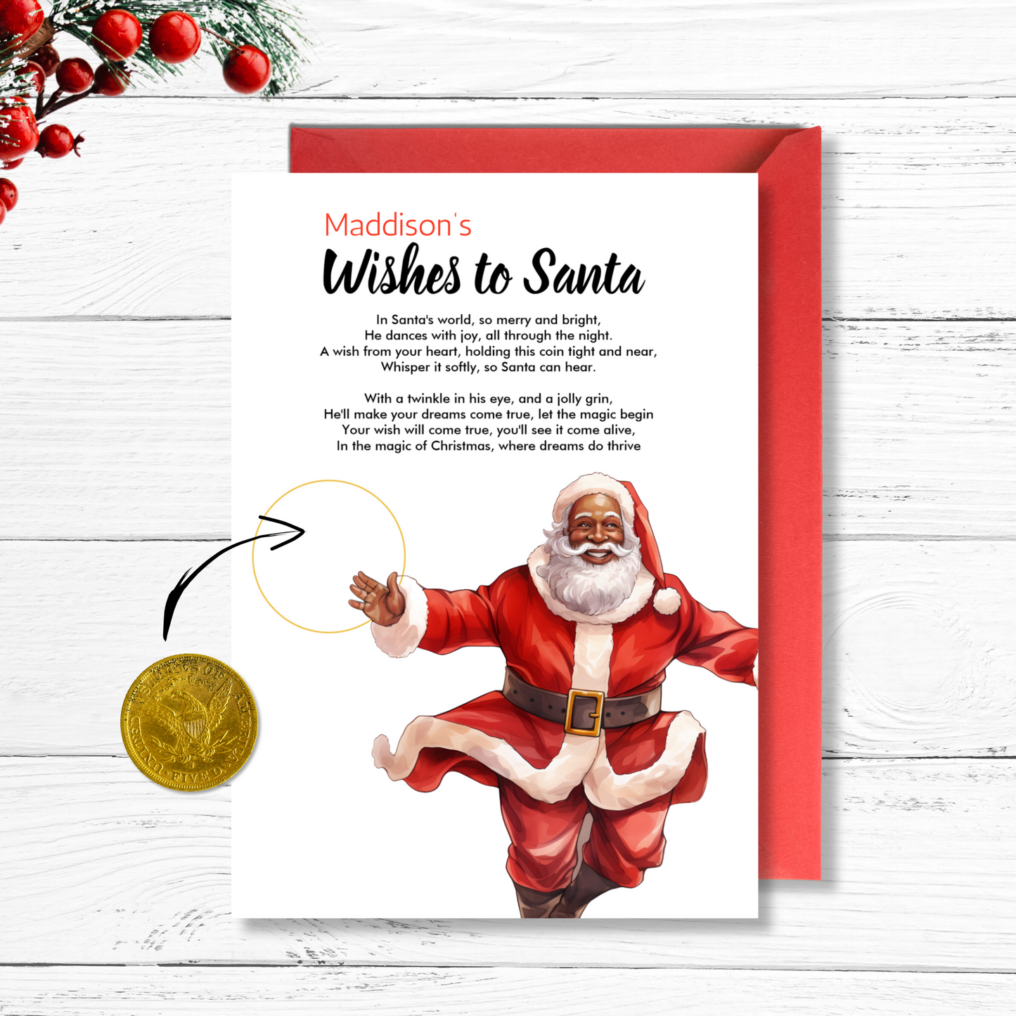 North Pole Santa Letter Set Stationery for Kids Printable Download with Good and bad letter from Santa, diy wish list and Christmas activity drawing pages by nowthatspeachy