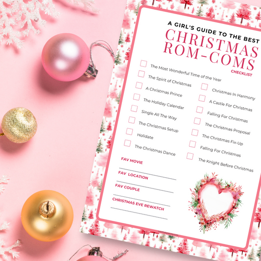Girl's Guide to the 15 Best Christmas Rom-Com Movies | FREE printable checklist