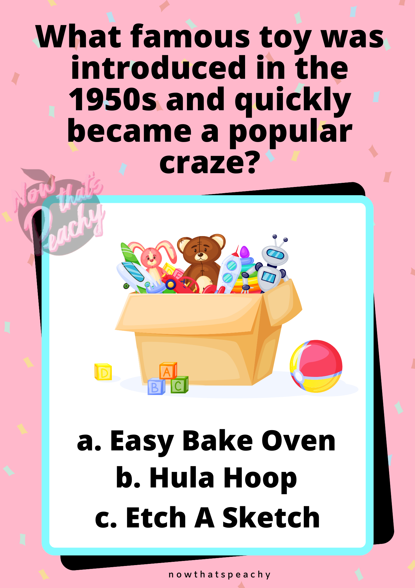 General 1950s Trivia Quiz printable party game, instant digital download sock hop soda diner rocknroll rockabilly fifties themed parties events. fun easy. retro pink aqua blue nostalgic design style vibe, all round general questions answers awards to print off and play nowthatspeachy 