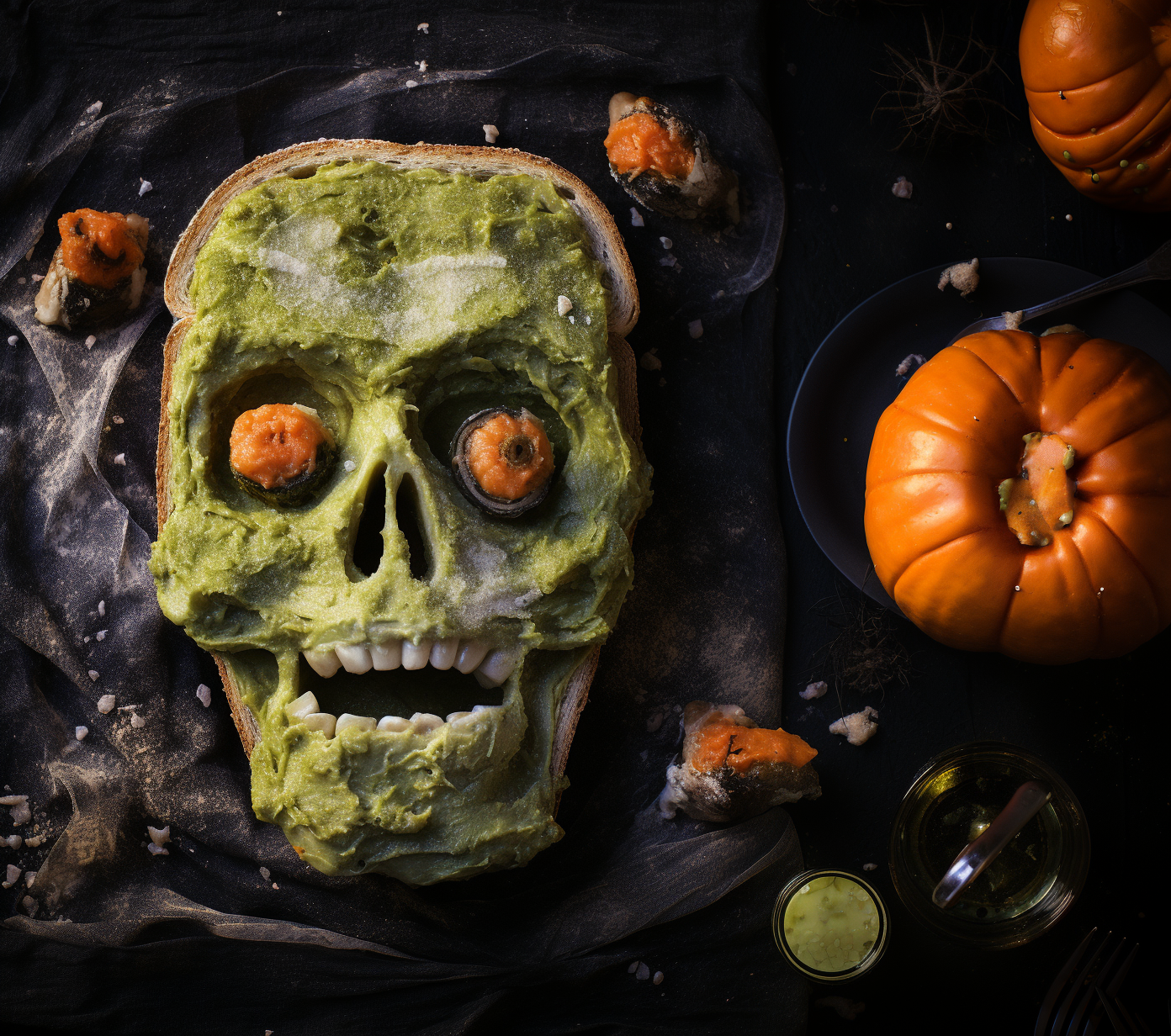 Halloween Zombie Cob Load Recipe Card FREE