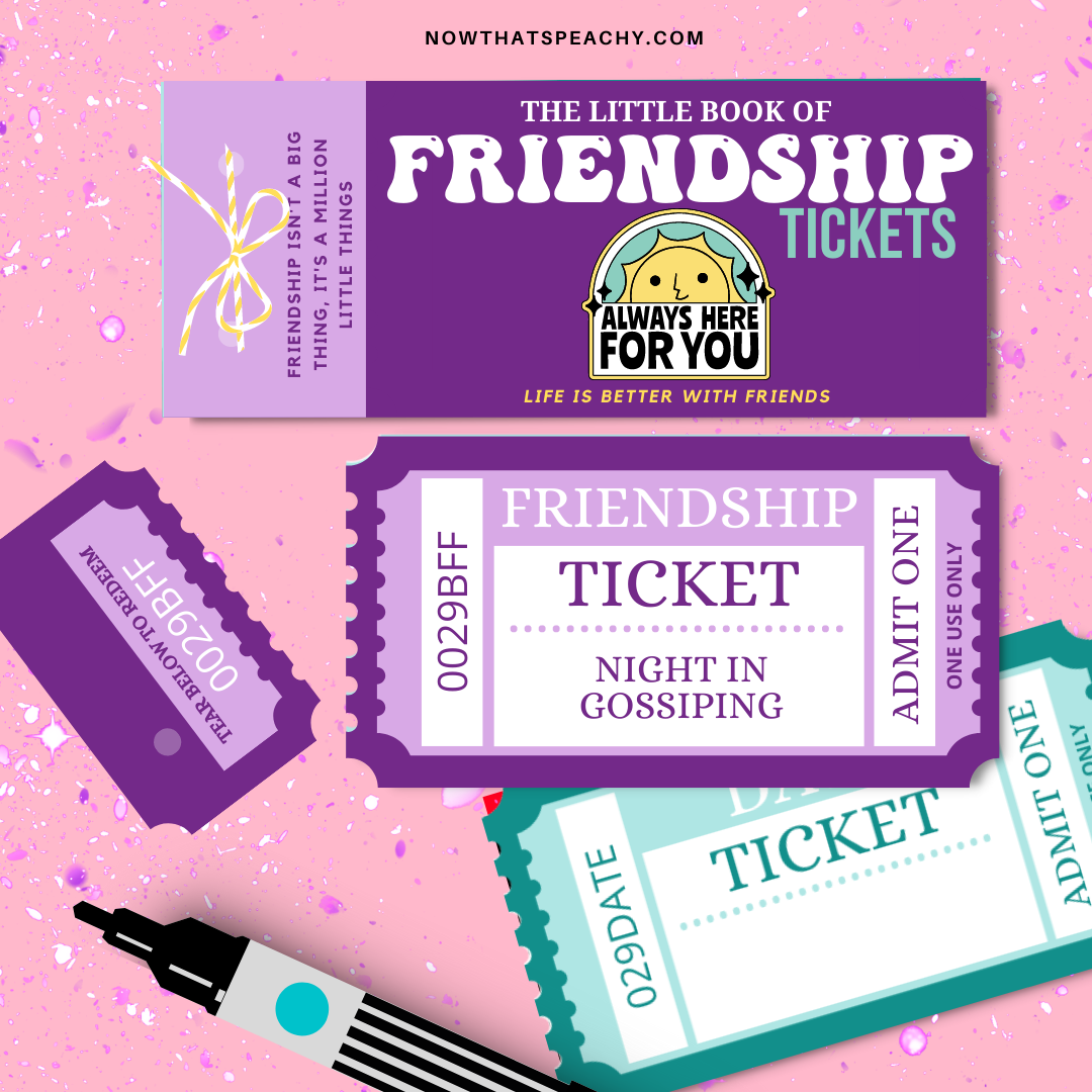  Em & Friends Best Friend Vouchers, BFF Gift Coupons
