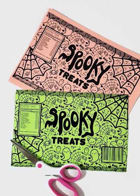Spooky Treat Chip Packets | HALLOWEEN Free Printable