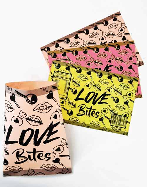 Love Bites Valentine's Day Chip Packet | FREE PRINATBLE