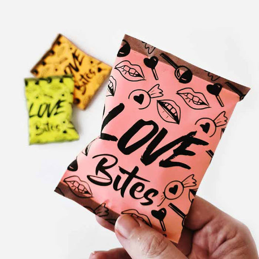 Love Bites Valentine's Day Chip Packet | FREE PRINATBLE
