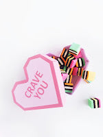 Candy Pixel Heart Gift Box Template | FREE PRINTABLE