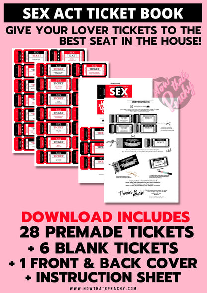 Shop for The Little Book of SEX ACTS Ticket Voucher Coupon book printable DIY Template Naughty Adult 18+ Dirty Penis sexy position kinky couple date night treat appreciation print off  valentines anniversary wife husband digital download fun cheeky idea present Birthday print off retro vintage y2k theme xrated boyfriend girlfriend partner mrs mr miss lady girl man male female adult explore anti vday  product shop easy cheap affordable budget personalized custom wedding bride-to-be gifts inspiration