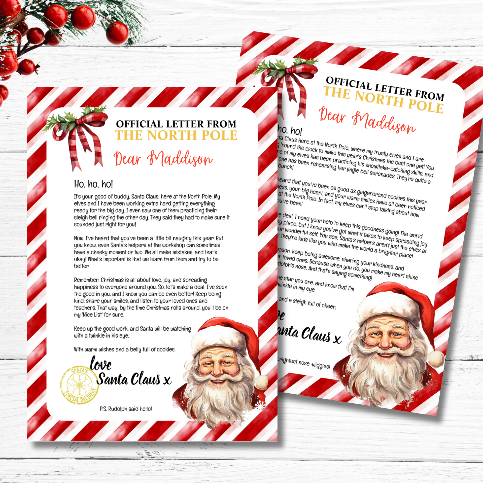 Good & Naughty Letter From Santa for Kids Personalized Printable – Now That's Peachy good-naughty-letter-from-santa-for-kids-personalized-printable-now-that-s-peachy