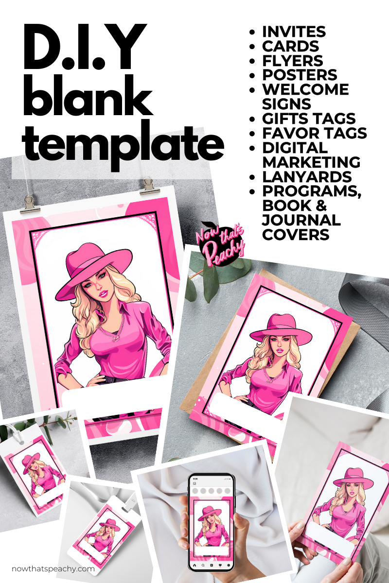 Pinkcore Preppy Cowgirl blank template for birthday bachelorette hen party, diy canva template,country girl western themed party, Rodeo-inspired art poster, Rustic party, Southwestern style birthday party invite, Wild West party fashion vibes, Vintage cowgirl template, Boho cowgirl blank template, Prairie chic sty;e, Preppy blank template, Horseback riding template, Ranch disco dance poster template barbiecore