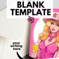 Illustrated Blonde woman with brown Cowgirl Hat Themed DIY Birthday Blank Template Party Invitation , Versatile Blank Template - Custom 5x7 Digital Design Pinkcore blank template, Barbiecore blank invite, Cowprintrodeo girl art, western bachelorette template, Canva birthday templates, country girl western themed birthday party template, Rodeo blank poster, Southwestern style birthday party blank invite, Wild West party, Vintage cowgirl template, Boho cowgirl blank template, Preppy blank template