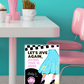Custom Diner INVITE Rock&#39;n&#39;roll poodle skirt design PRINTABLE Sock Hop Birthday Party Invitation Instant Digital Download, Fifties Jukebox swing 1950s Soda Pop Rock Theme, Edit CANVA