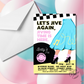 Custom Diner INVITE Rock&#39;n&#39;roll poodle skirt design PRINTABLE Sock Hop Birthday Party Invitation Instant Digital Download, Fifties Jukebox swing 1950s Soda Pop Rock Theme, Edit CANVA