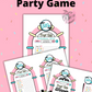 Emoji DINER 1950's Music Song Guessing Game Party PRINTABLE, Rock'n'roll Sock Hop Retro 50s Birthday fifties Soda hop instant digital download quiz birthday kids teen adult all ages print off at home fun easy cheap Jukebox hits games