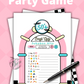 Emoji DINER 1950's Music Song Guessing Game Party PRINTABLE, Rock'n'roll Sock Hop Retro 50s Birthday fifties Soda hop instant digital download quiz birthday kids teen adult all ages print off at home fun easy cheap Jukebox hits games