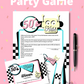 1950's Kids of the Day Trivia Quiz Game Party PRINTABLE, for Rock'n'roll Sock Hop Retro Birthday fifties parties. This delightful game is designed to evoke nostalgia and memories of your childhood years, making it perfect for adults who want to relive the magic of being a kid in the '50s. With 10 carefully crafted questions, our trivia quiz covers a wide range of topics that were popular among kids during that era. From beloved TV shows and iconic toys to memorable movies