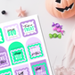 Favor Tag Halloween Printable Editable Gift Tag Halloween School Tag Boo Treat Tag Halloween Cookie Sticker Fall Ghost Happy Halloween Tags