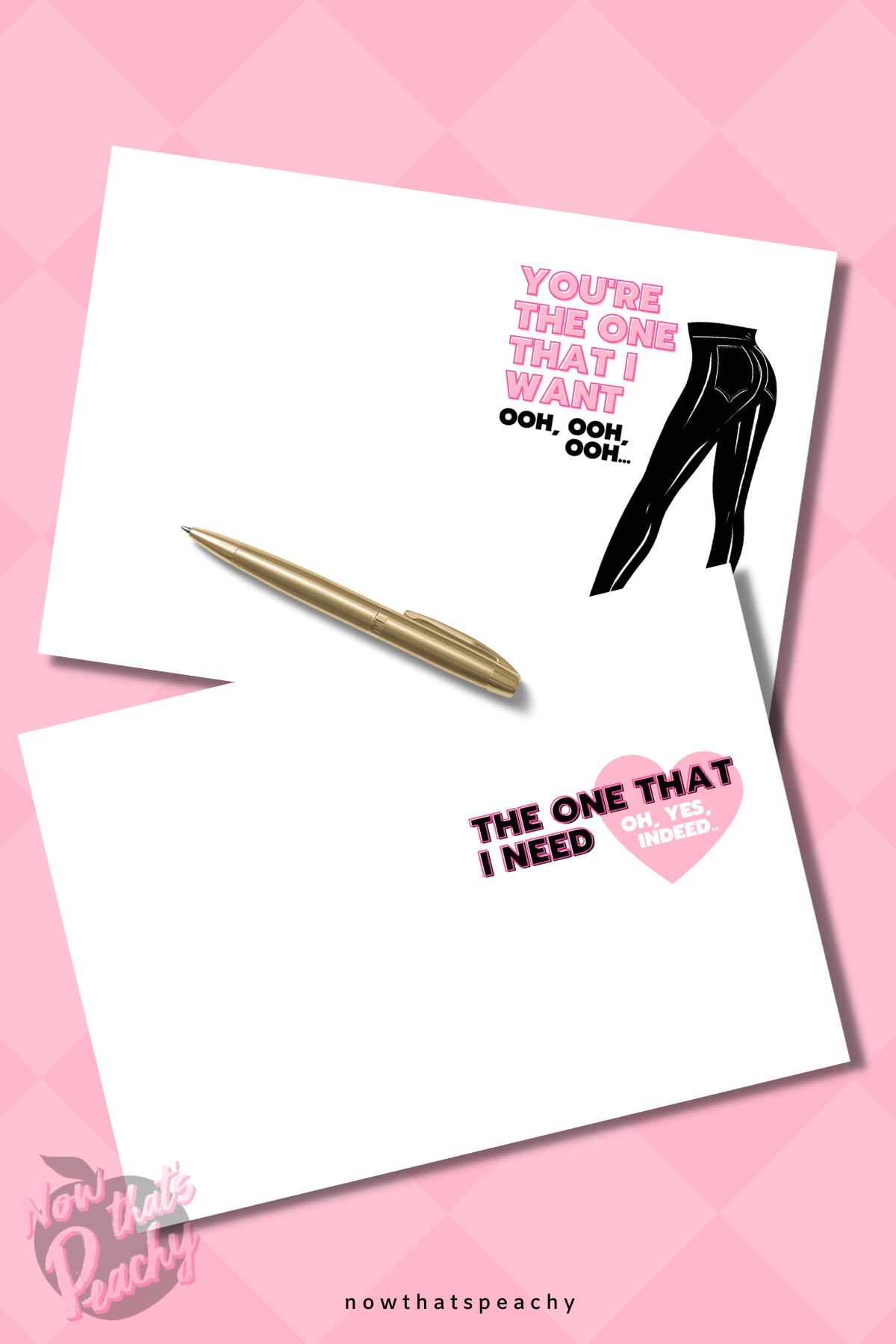 GREASE Love Card | FREE PRINTABLE