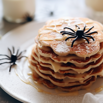 Halloween Lemonade Pancake Recipe Card FREE
