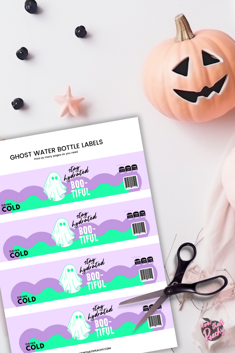 Halloween Drink Water Bottle LABELS Printable Wavy Ghost label Favor T – Now That's Peachy halloween-drink-water-bottle-labels-printable-wavy-ghost-label-favor-t-now-that-s-peachy
