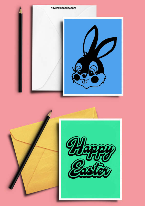 Easter Bunny Greeting Card | FREE PRINTABLE