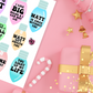 Christmas Light Bulb Gift Tag | FREE Printable
