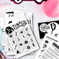 Grease Movie bundle party invite game quiz trivia decorations package 1950s fifties 50's printable template digital instant download edit Danny Sandy T-birds Pink Ladies  invite soda hop jukebox rockabilly rock'n'roll musical movie design black white modern color fun themed bachelorette birthday charity fundraiser event activity pack
