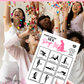 Honeymoon sex position bingo printable digital instant download game for bachelorette parties, hen nights, bride to be events, naughty kitchen teas, bridal showers and all celebrations like weekend away. This sex bingo game is fun, easy to print of and play, lots of players, original adult only 18+ xxx x-rated content card quiz humor rude unique exclusive games nowthatspeachy 1