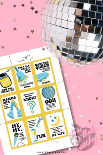 Mega MAMMA MIA Party Printable Bundle Pack - SAVE $60 – Now That's Peachy