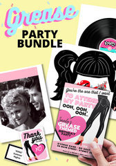 Mega GREASE Party Printable Bundle Pack - Instant Download – Now That's ... Mega GREASE Party Printable Bundle Pack - Instant Download – Now That's ...