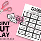 Grease Movie Charades card game party package 1950s fifties 50's printable template digital instant download edit Danny Sandy T-birds Pink Ladies  invite musical movie design black white modern color fun themed bachelorette birthday charity fundraiser event activity