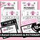 18+ CHARADES & PICTIONARY Game, Ladies Night Printable Instant Download Bachelorette Hens Parties Sex Bridal Shower funny dirty x-rated adult