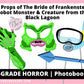B-Grade Monster Photo booth PRINTABLES Mask Props themed Horror Movie 1950s Halloween Birthdays Retro theme Bride of Frankenstein photobooth