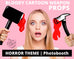 BLOODY WEAPONS Photo booth PRINTABLES Props Horror Movie Cartoon theme ...