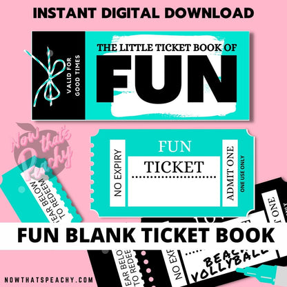 Buy The Little Book of FUN Ticket Voucher Coupon book printable DIY Template Blank fun activity wife husband girlfriend boyfriend bestie BFF friends treat appreciation print off valentines anniversary birthday digital download fun cheeky silly idea present print off funky purple 60s retro vintage y2k theme boyfriend girlfriend partner Miss lady girl male female adult anti vday  product shop easy cheap affordable budget personalized custom inspiration present