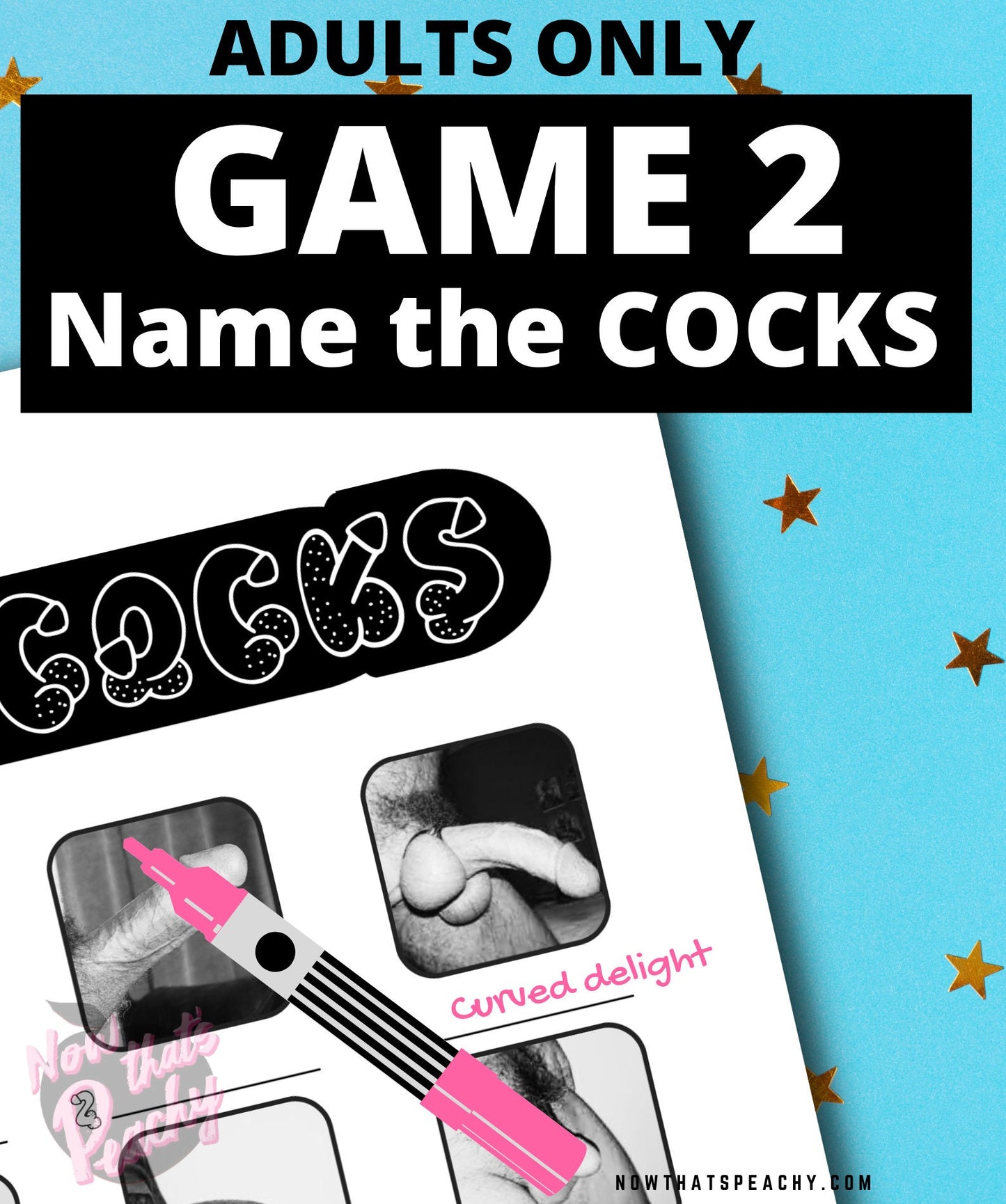 GAME PENIS PACK Printable Instant Download, Cock games Bachelorette, Bridal Shower, Hens Party, Gay Pride Parties dirty 18+ adults only Diy