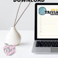 Mamma Mia trivia quiz question game 1970s flared denim pants seventies 70's disco ball karaoke  printable template digital instant download edit Donna and the dynamos invite edit custom musical movie design black white modern color fun themed bachelorette birthday charity event activity