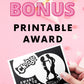 Grease Movie charades  game party 1950s fifties 50's printable template digital instant download edit Danny Sandy T-birds Pink Ladies  invite soda hop jukebox rockabilly rock'n'roll musical movie design black white modern color fun themed bachelorette birthday charity fundraiser event activity