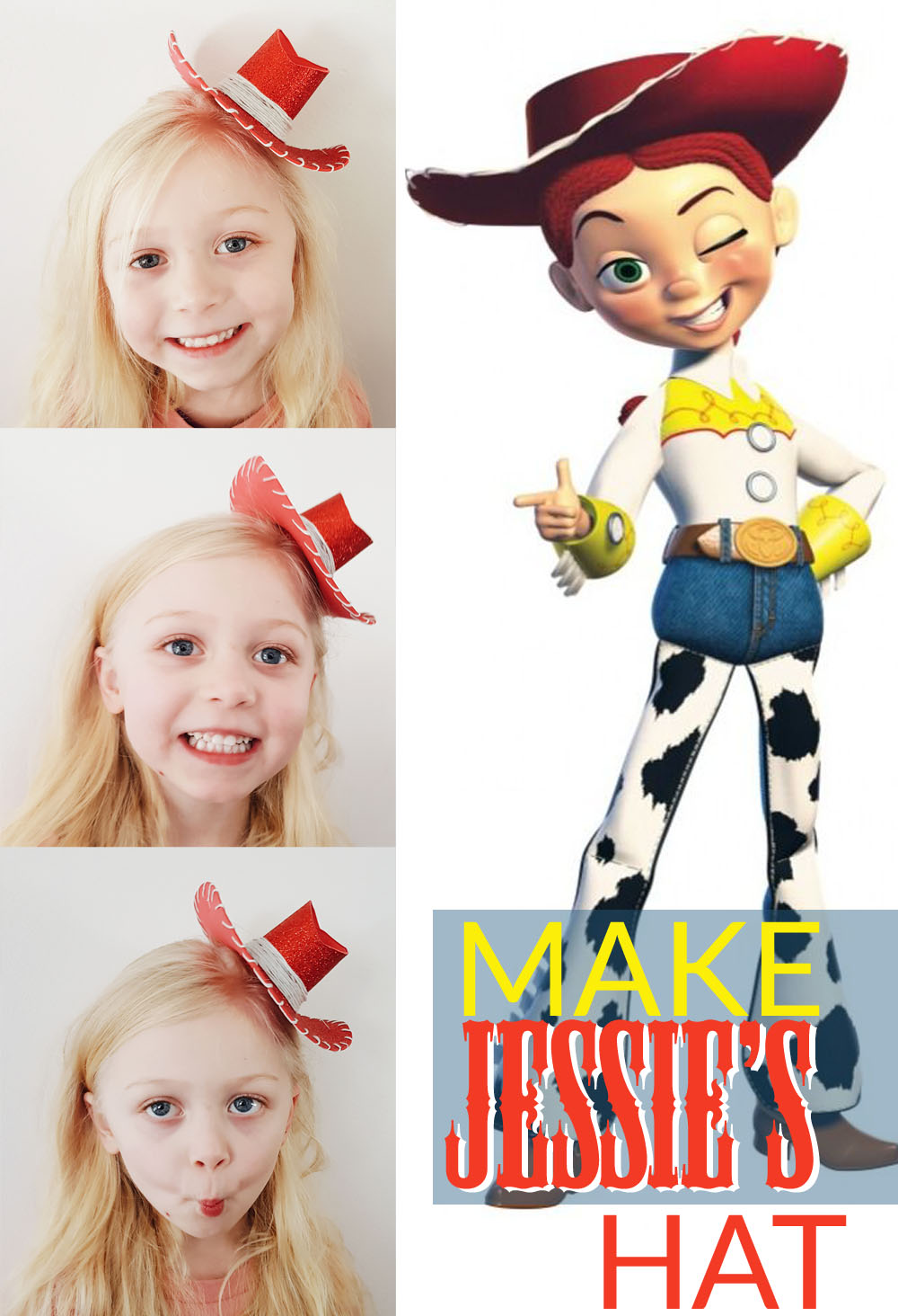 Mini Cowgirl/Cowboy Western Hat Template | DIY Costume PNG SVG